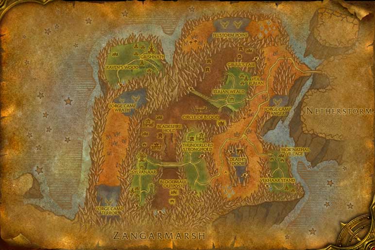 Blade's Edge Mountains
